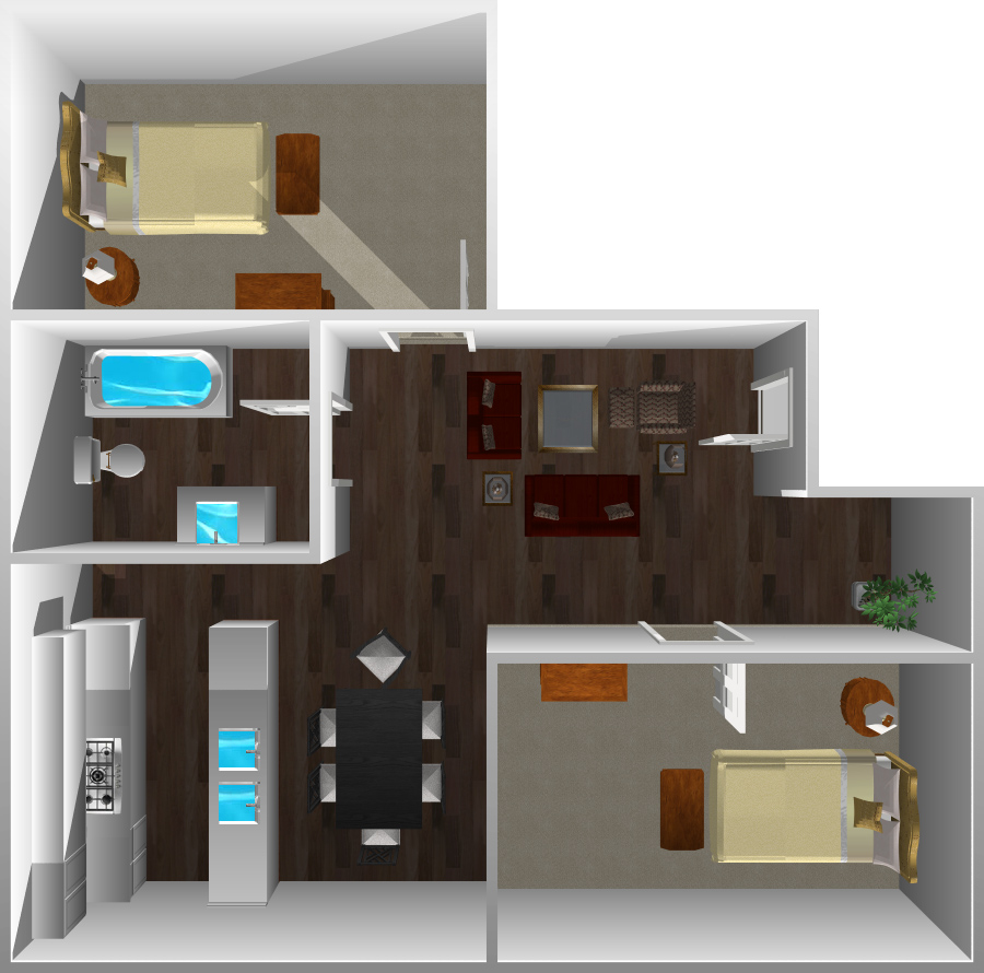 Plan C (Upstairs)